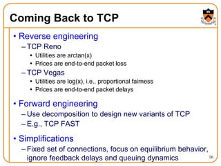 Tcp congestion control topic in high speed network | PPT