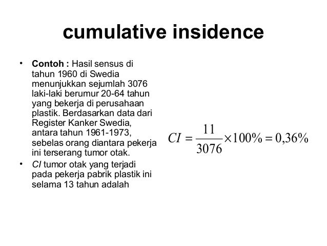 Ukuran Frekuensi Penyakit