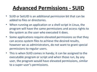 06 users groups_and_permissions | PPT