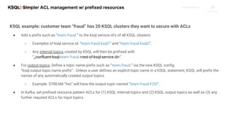 Ksql Examples End-End Security with Confluent Platform | PDF
