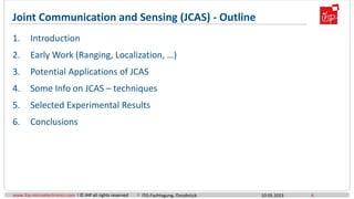 JOINT SENSING RADAR AND SENSING USING RADAR | PDF