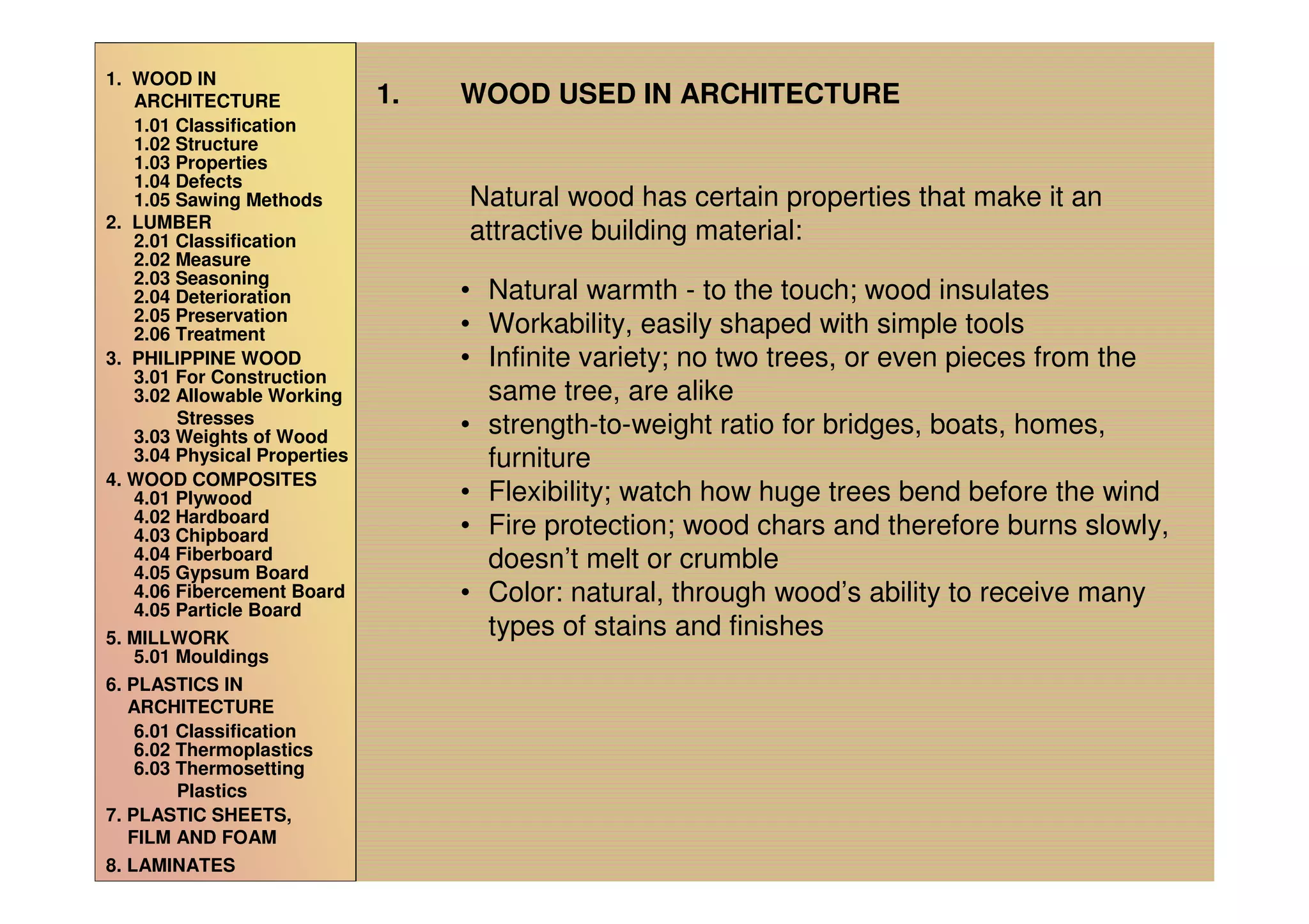 Division 06 woods and plastics | PDF