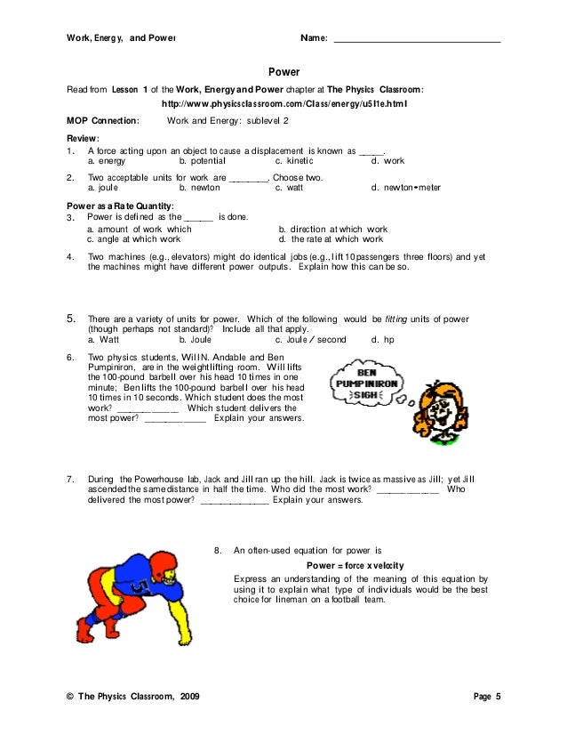 work-and-power-calculations-worksheet-answers-endinspire