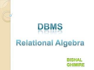 07.01 relational algebra