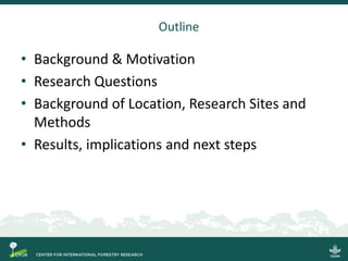Emergent dynamics of migration and their potential effects on forest and land use in North Kalimantan, Indonesia
