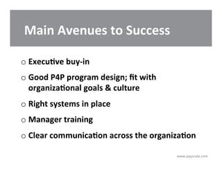 Perfecting Pay for Performance | PDF