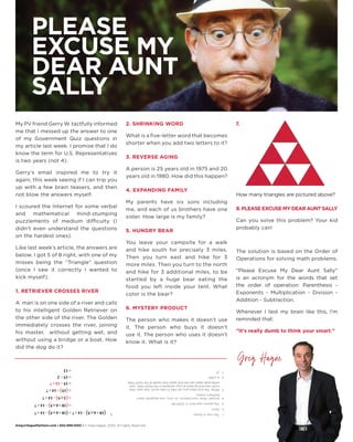 PLEASE EXCUSE MY DEAR AUNT SALLY | PDF
