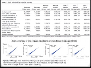High accuracy of the sequencing technique and mapping algorithms

 