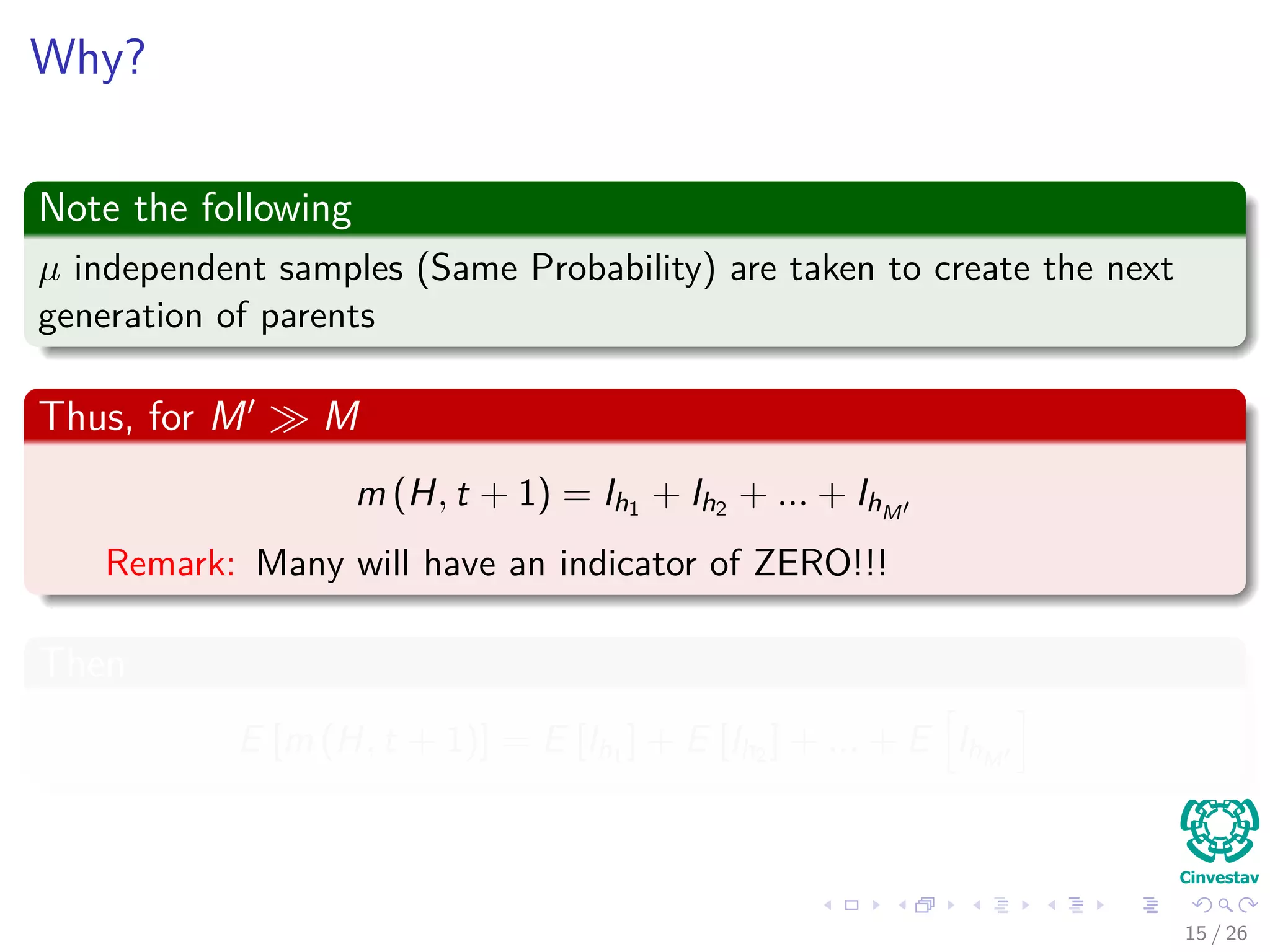 Gene wise Mutation
Lemma 1
Under gene wise mutation (Applied Gene by Gene), the (lower bound)
probability of an order o(H) schema H surviving at generation (No
Disruption) t is,
1 − o (H) Pm (3)
15 / 37
 