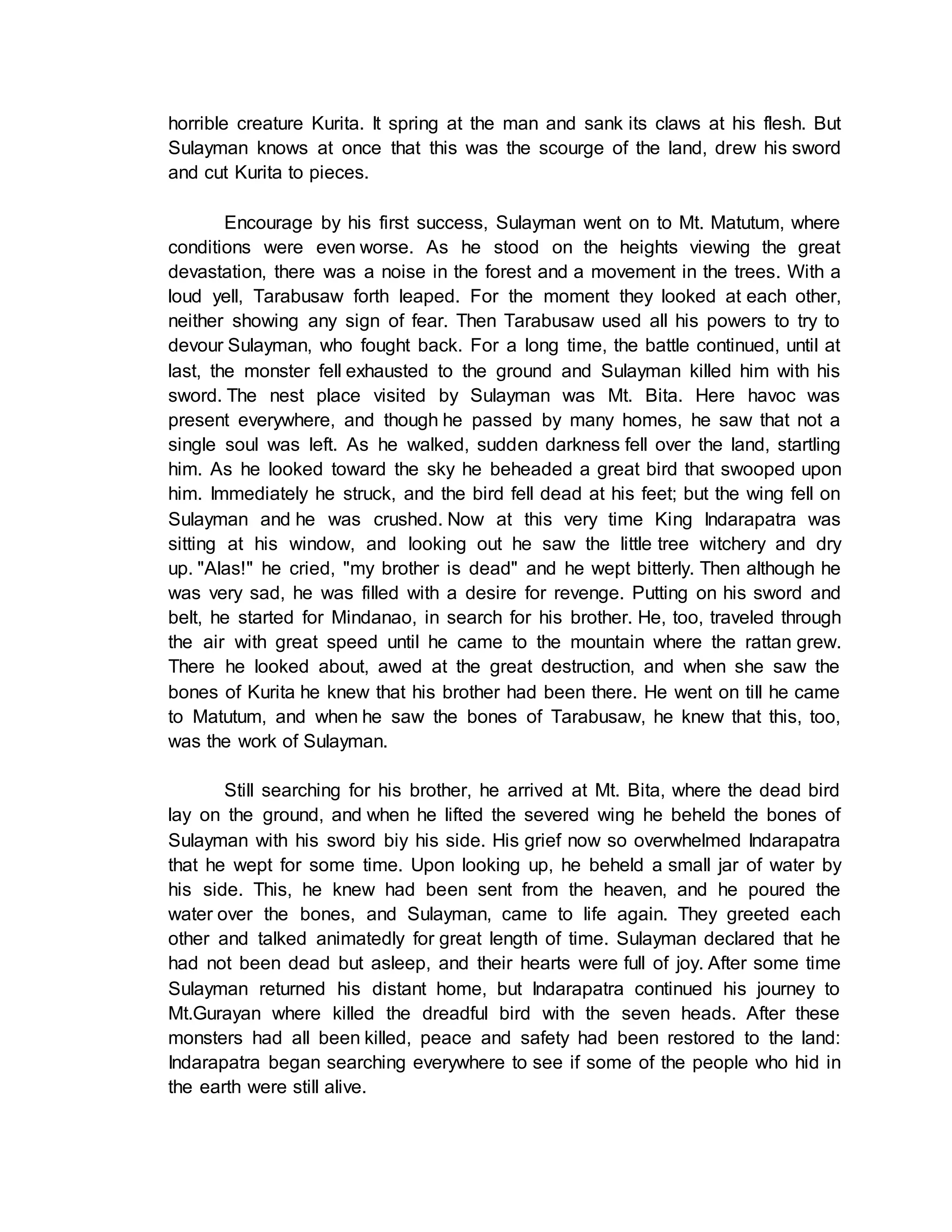 Indarapatra and Sulayman | DOCX