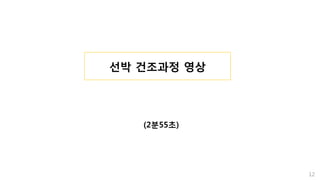 12
선박 건조과정 영상
(2분55초)
 