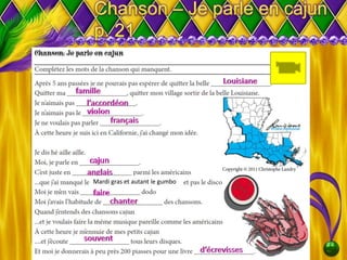 Mardi gras et autant le gumbo
 