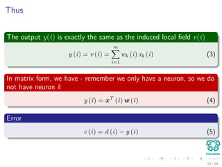 14 Machine Learning Single Layer Perceptron | PDF