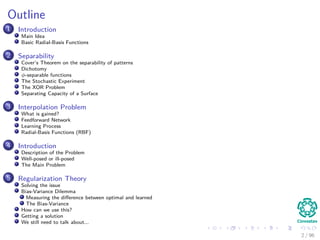 Radial Idea Example Problem Solving 17 Machine Learning Radial Basis Functions | PDF