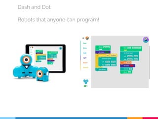 “Learn the fundamental of programming with animals and robots” - Edu 3.4