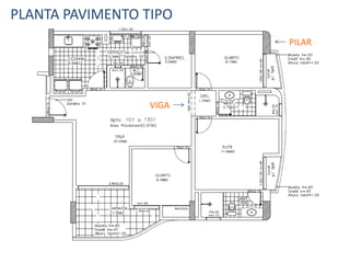 VIGA
PILAR
PLANTA PAVIMENTO TIPO
 