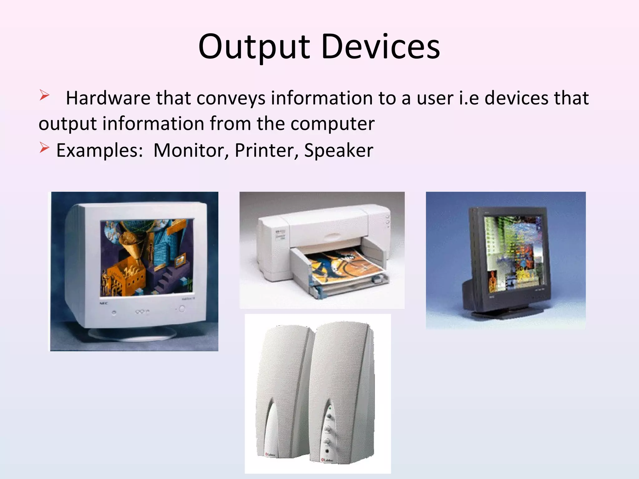 07. Output devices - computer | PPT