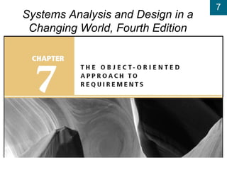 7
Systems Analysis and Design in a
Changing World, Fourth Edition
 