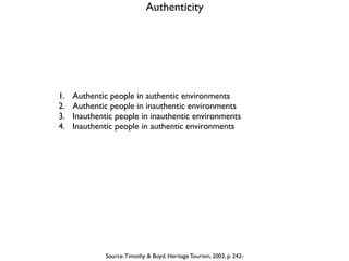 Heritage management - 07. authenticity | PDF