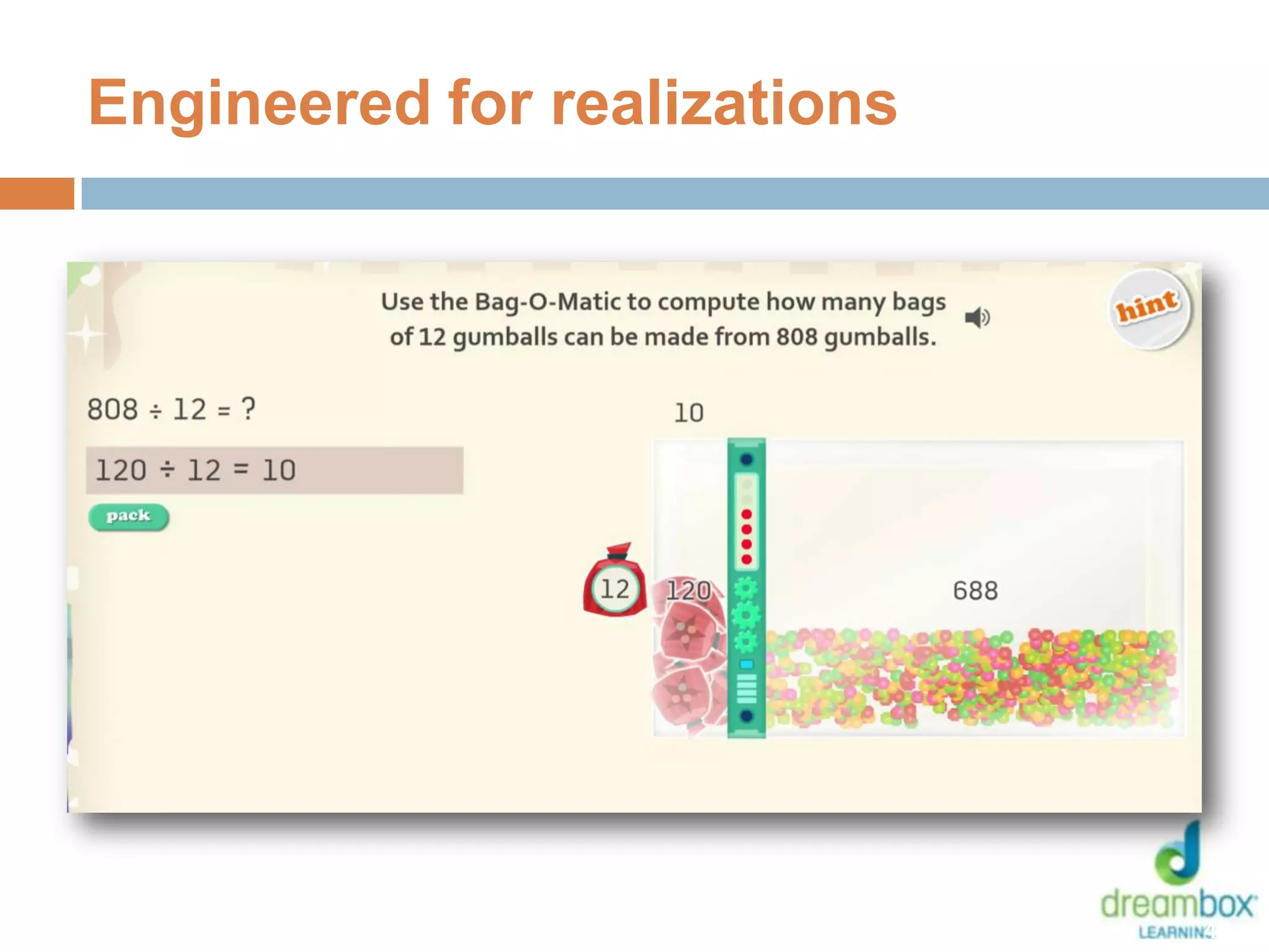 Engineered for realizations
40
 