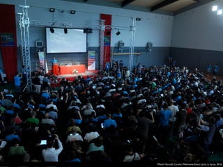 Photo Niccolò Caranti,Wikimania Esino Lario, cc by-sa, 2016.
 