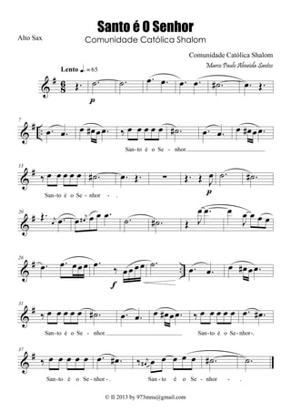 07. santo e o senhor