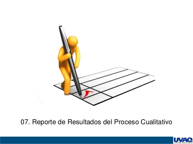 07. Reporte de Resultados Cualitativos