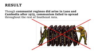 VIETNAM WAR - 07. THE DOMINO THEORY AND GENEVA CONFERENCE | PPTX