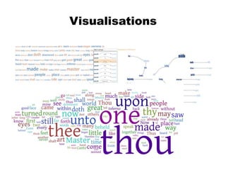 Visualisations
 
