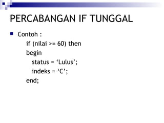 Struktur Dasar Algoritma | PPT