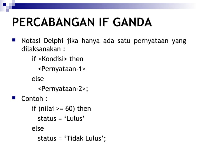 Struktur Dasar Algoritma | PPT
