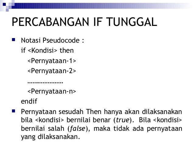 Struktur Dasar Algoritma