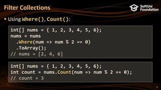 What Is The Difference Between Linq And Lambda Expression? – GIHOU