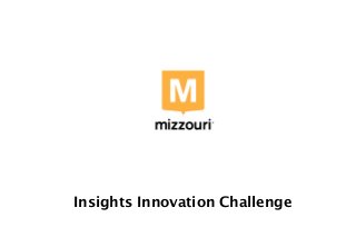 Insights Innovation Challenge
 