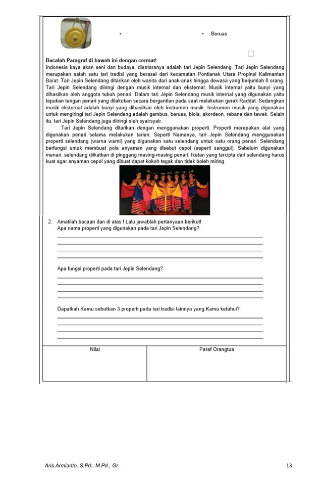 MODUL AJAR SENI TARI KELAS 5 KURIKULUM MERDEKA.pdf