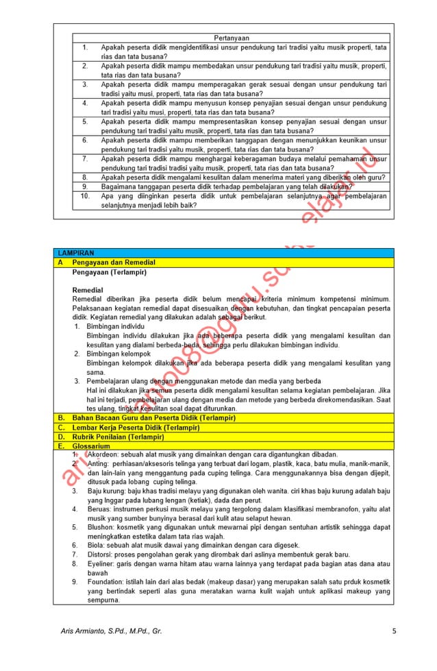 MODUL AJAR SENI TARI KELAS 5 KURIKULUM MERDEKA.pdf