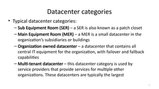Data Center Infrastructure Detailed Presentation | PPTX