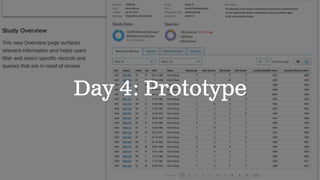 Day 4: Prototype
 