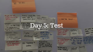 Day 5: Test
 