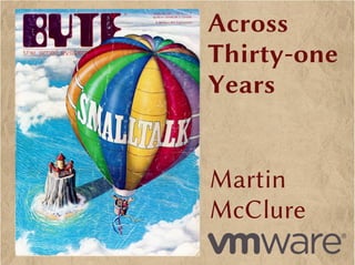 Across
Thirty-one
Years


Martin
McClure
 