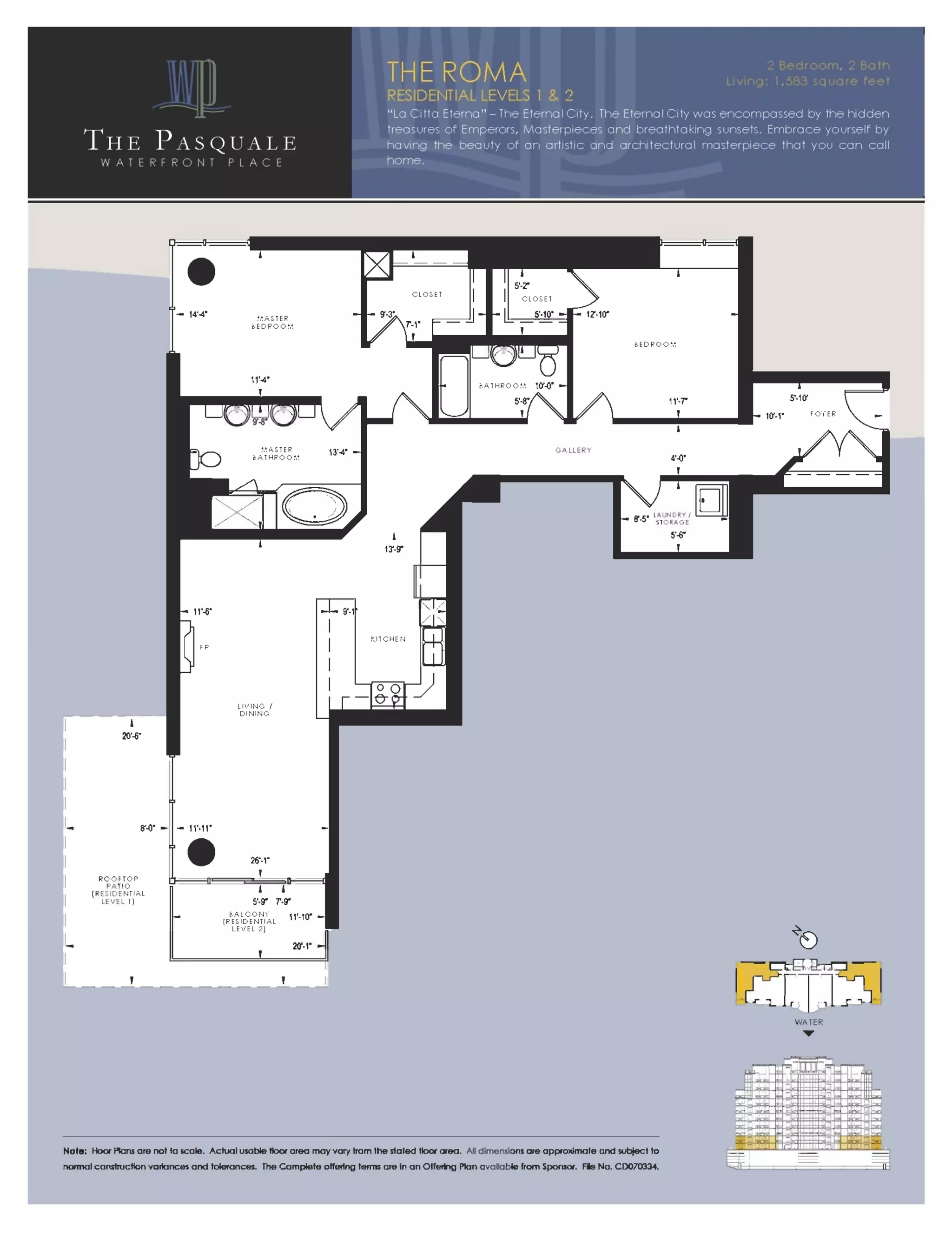 Floor Plans - Waterfront Place | PDF