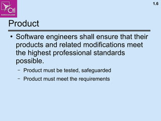 Product Engineering Code Examples ACS Professional Code for Software Engineers | PDF