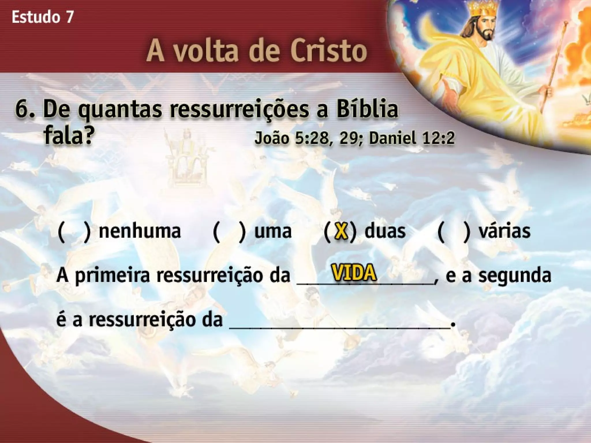 A Volta de Cristo - Ouvindo a Voz de Deus, Estudo Bíblico, Igreja Adventista