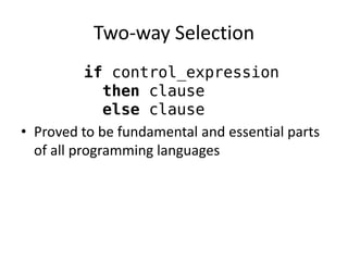 07 control+structures | PPT