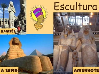 A Esfinge Amenhote
Ramsés II
Escultura
 
