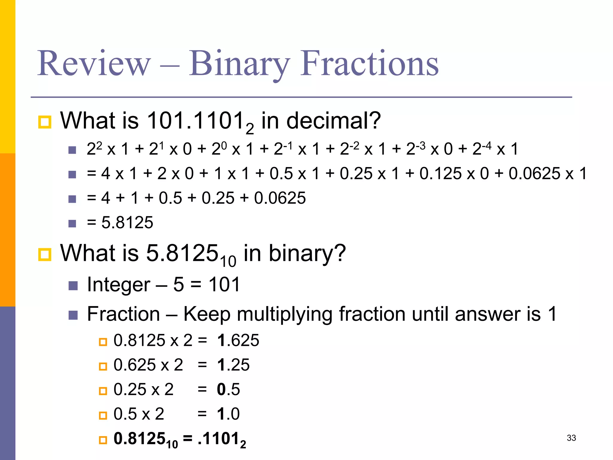 Data Representation | PPTX