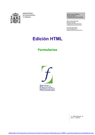 07. Edicion Html. Formularios   0001