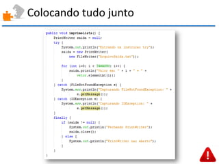 Colocando tudo junto  
