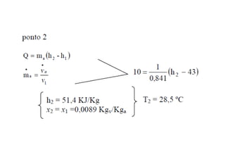 07 exercícios de psicrometria