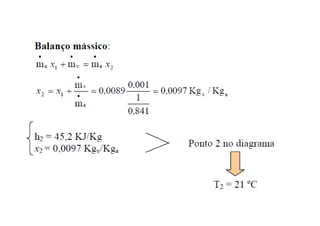 07 exercícios de psicrometria